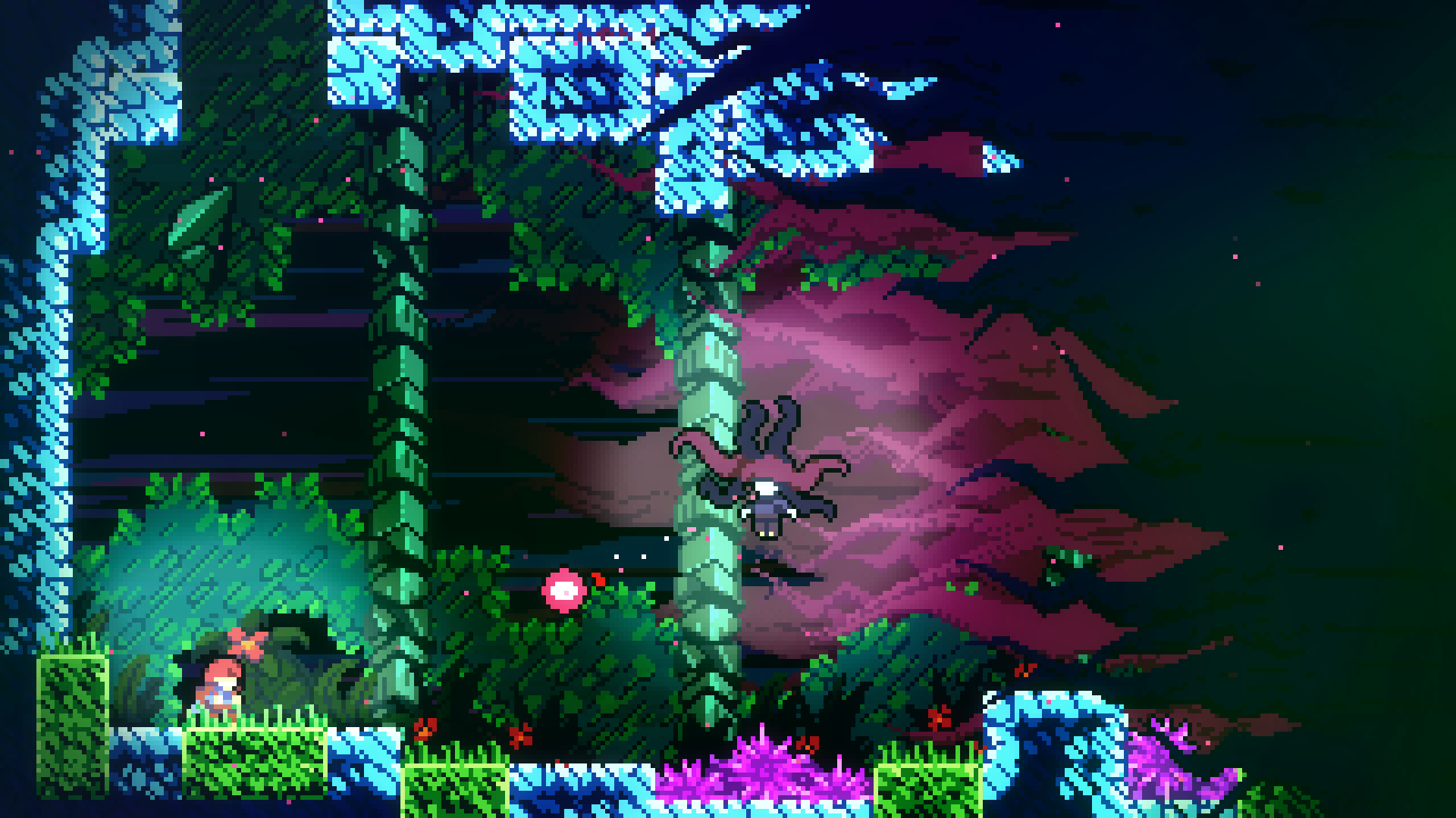 An image of the boss fight in Chapter 6.