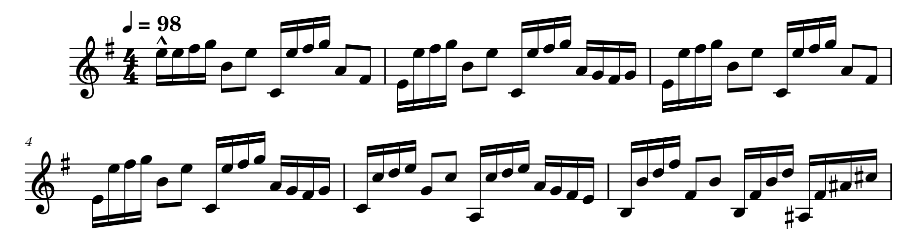 A partial transcription of Scattered and Lost